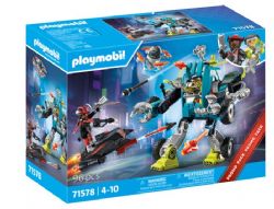 PLAYMOBIL SPACE - PROMO-PACK ROBOT CONTRE PLANEUR  #71578